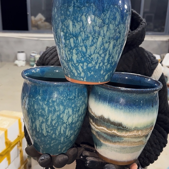 高度21口15啦啦花盆