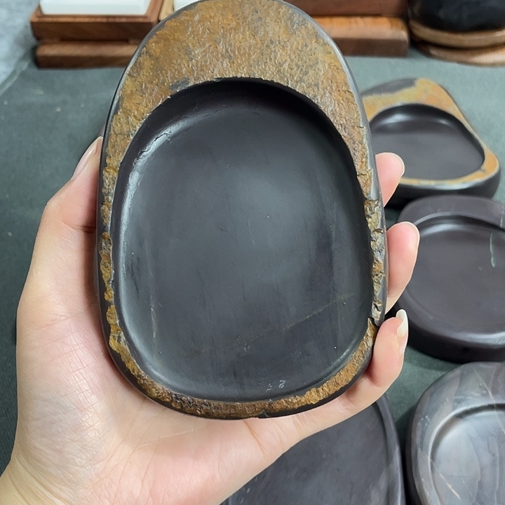 广东肇庆原石端砚