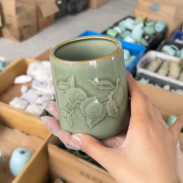 小米茶器龙泉青瓷
