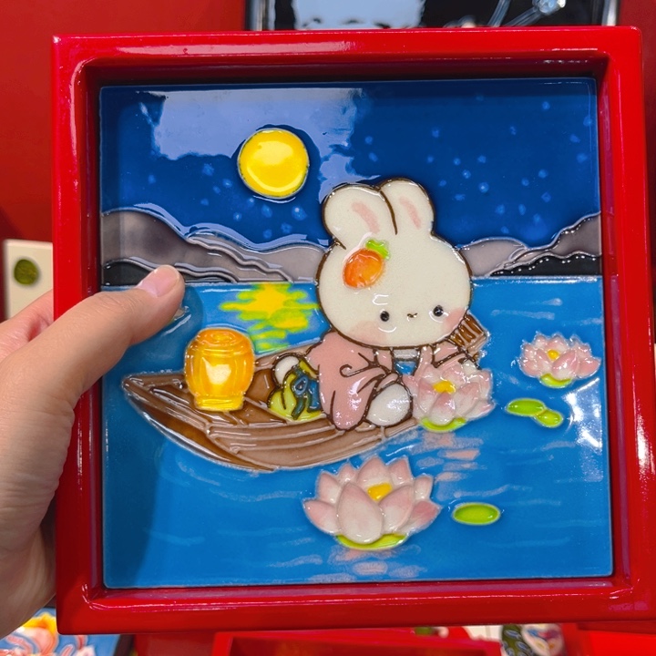 瓷片瓷板画艺术作品