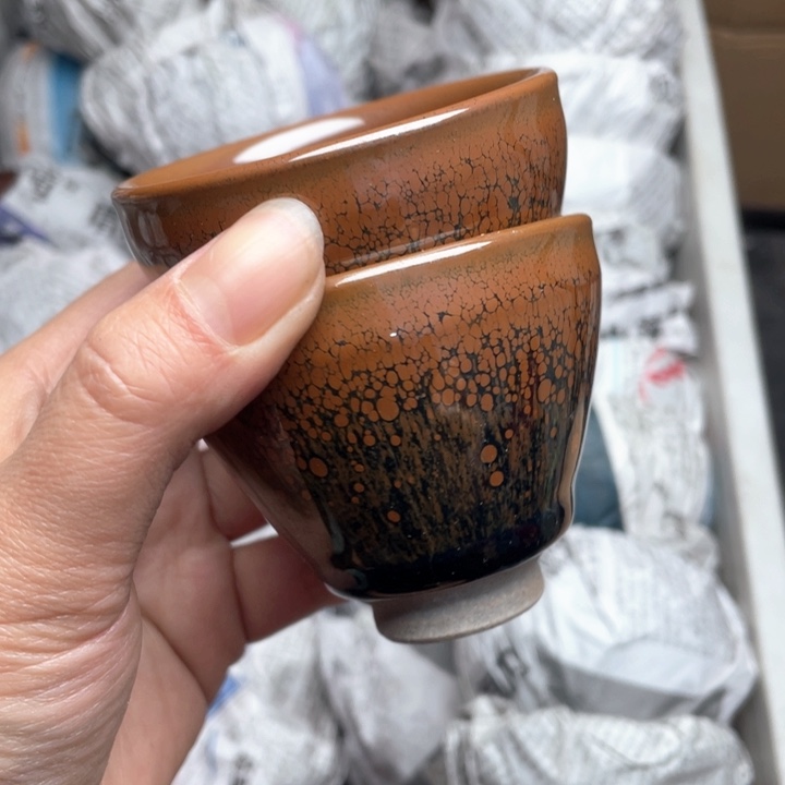 茶盏建窑建盏主人杯