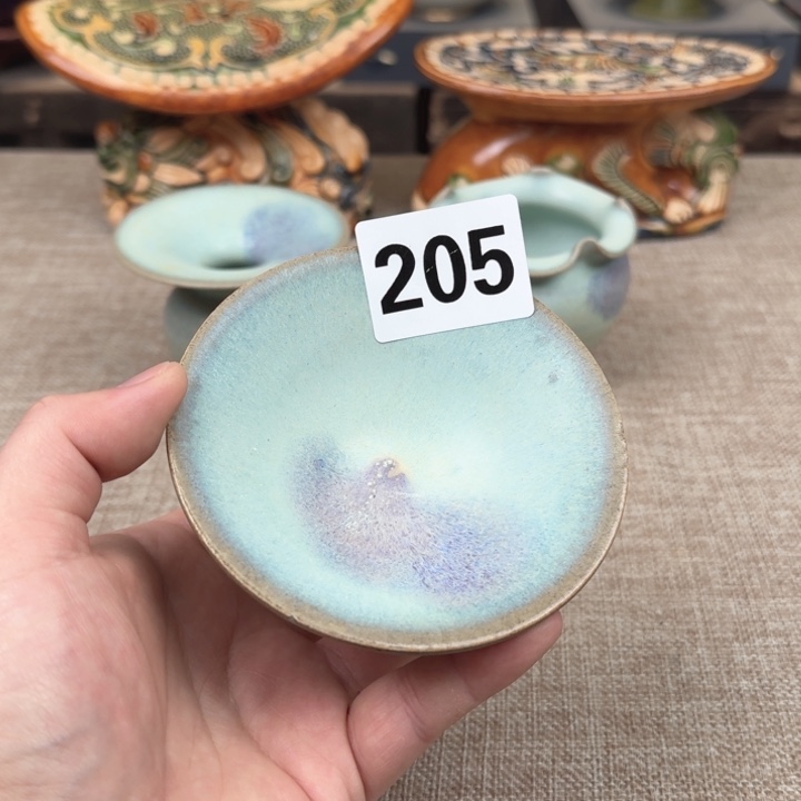 摆件陶瓷旧藏赏器摆件