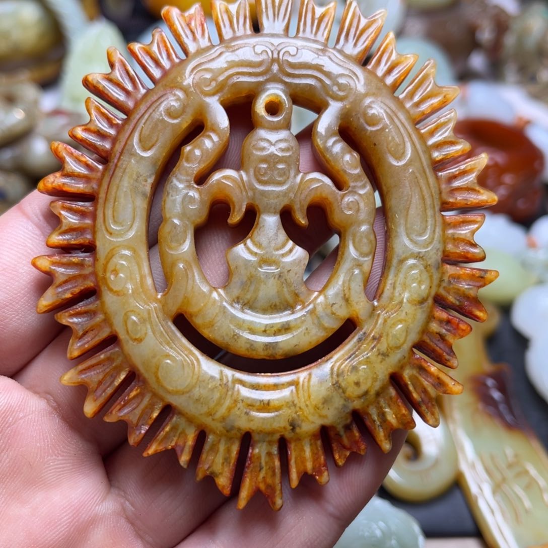 和田玉挂件未镶嵌