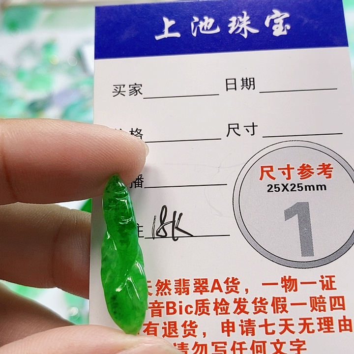 【闪购商品】翡翠颈饰未镶嵌翡翠