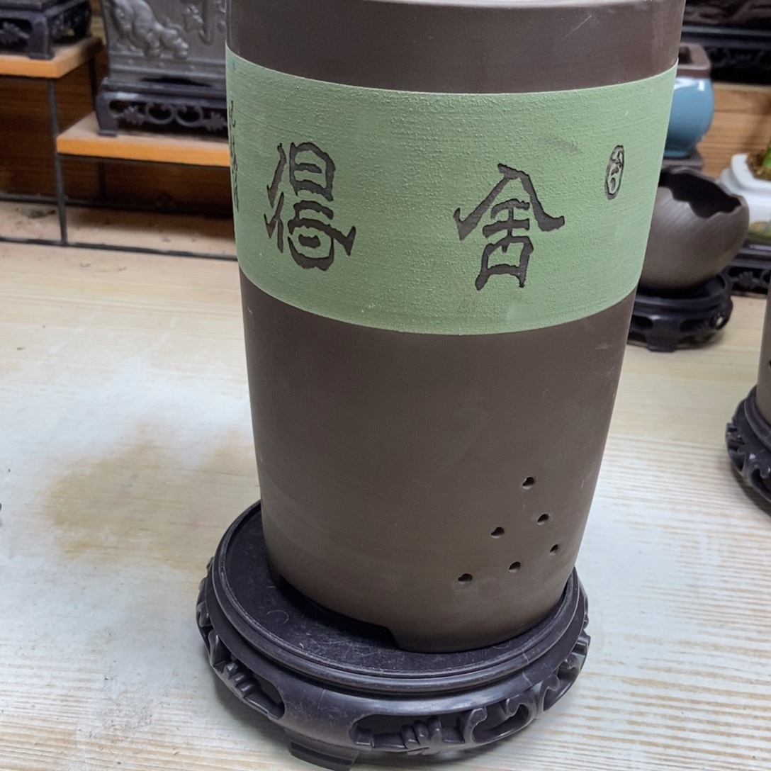 瓷片陶瓷花盆陶瓷艺术