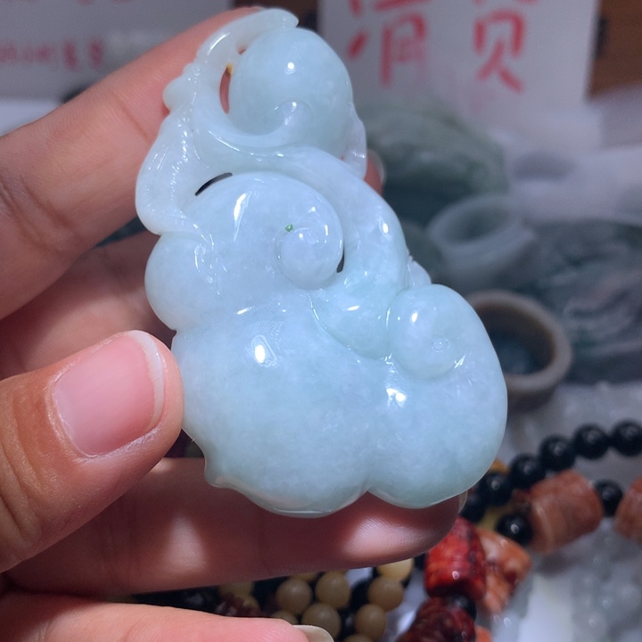 颈饰未镶嵌翡翠保真天然A货翡翠
