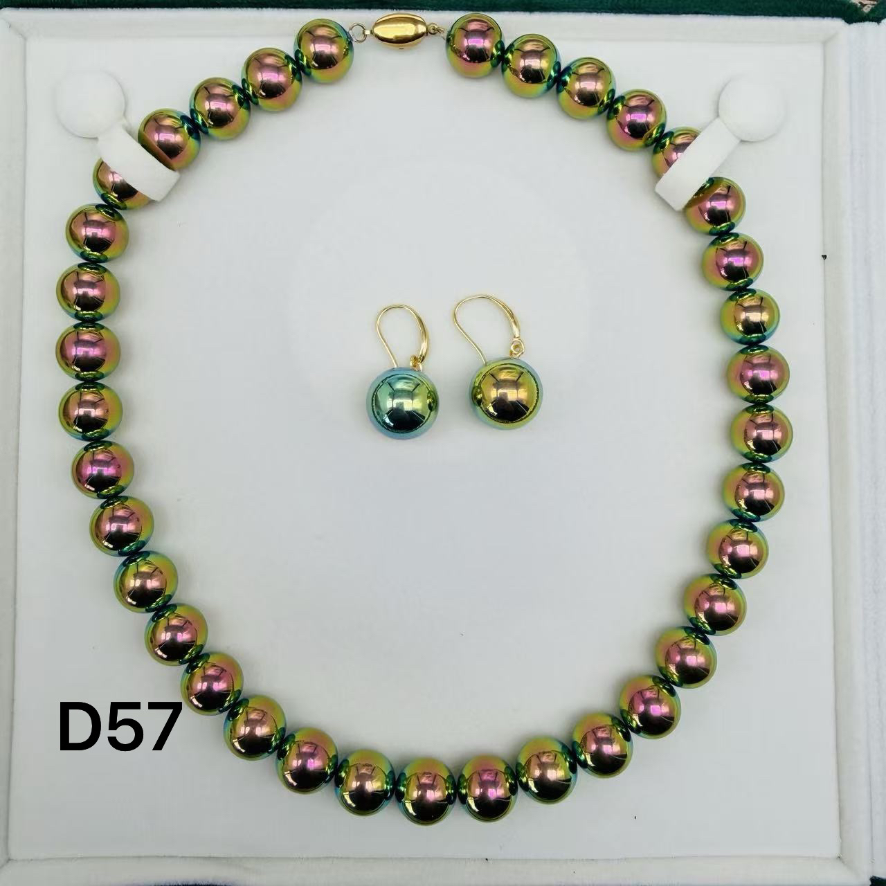 【双双甄选】 D57精美时尚美人珠链约12mm 多样性发货