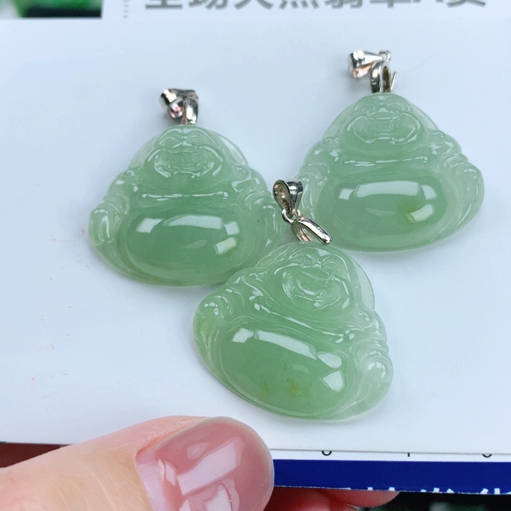 翡翠挂件未镶嵌多样性发货发1件