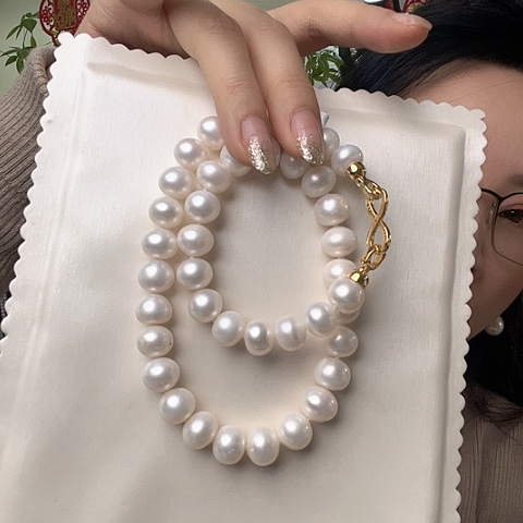 淡水珍珠颈饰未镶嵌