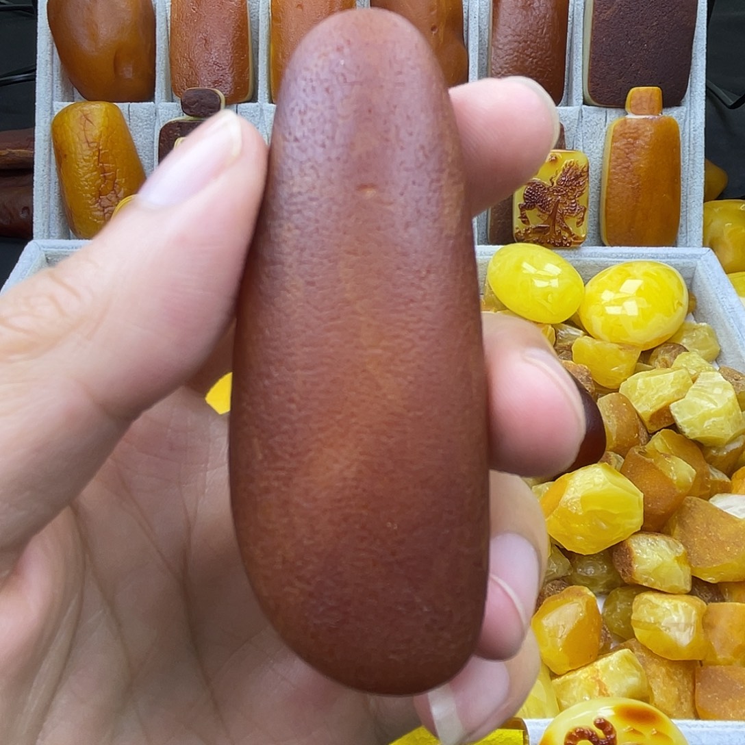 定制蜜蜡未镶嵌天然蜜蜡