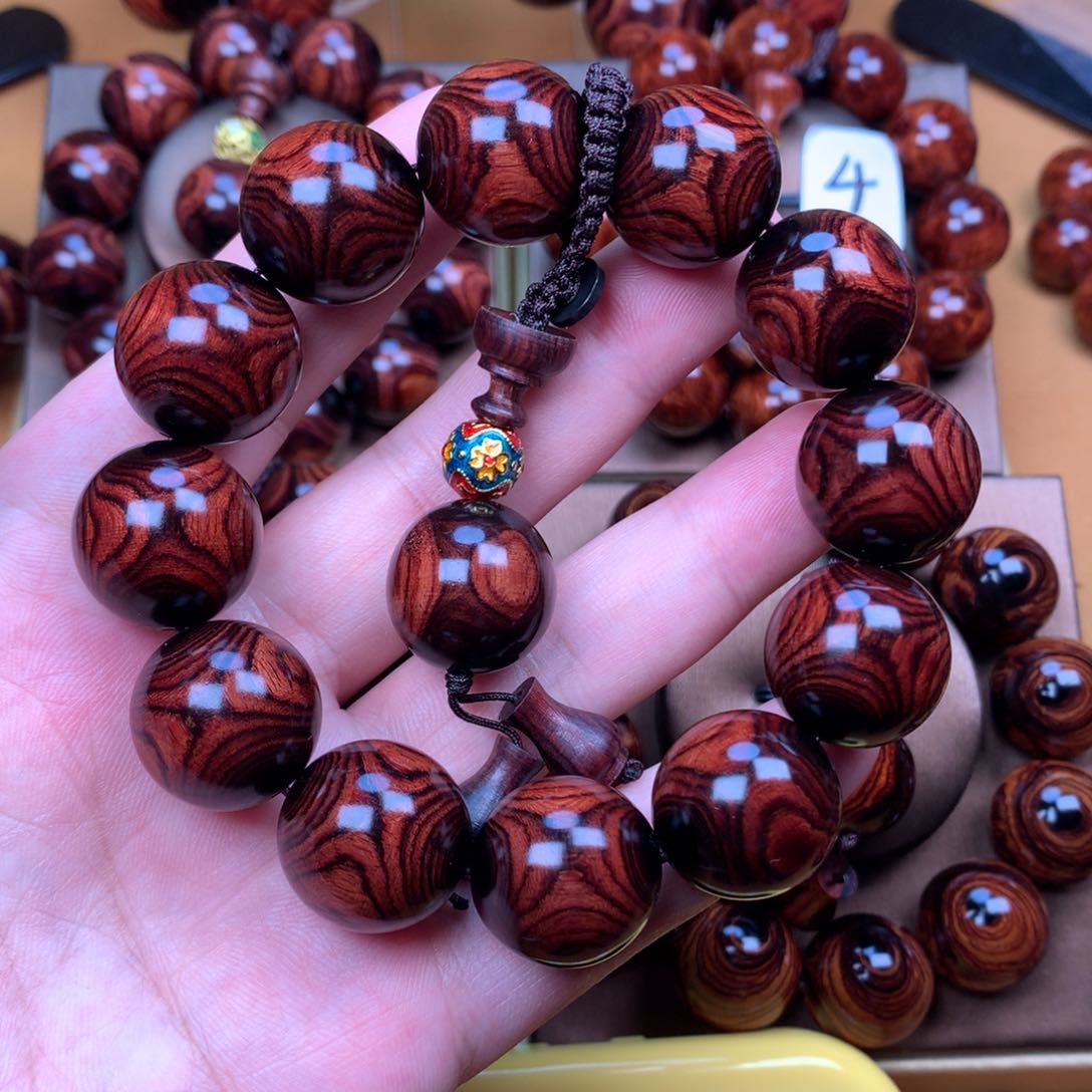 黄花梨/降香黄檀三*黄花梨手串2.0