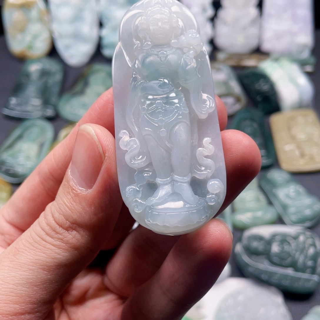 颈饰未镶嵌翡翠浪*@翡翠