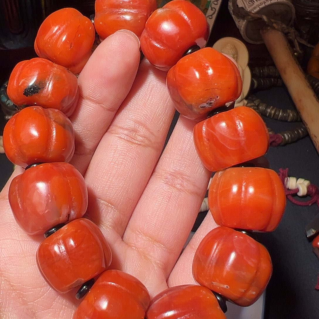 夜***珠非洲紫檀（红花梨）