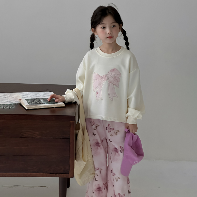 女童春装套装2025新款洋气女孩运动两件套网红炸街春秋款鹏程妈