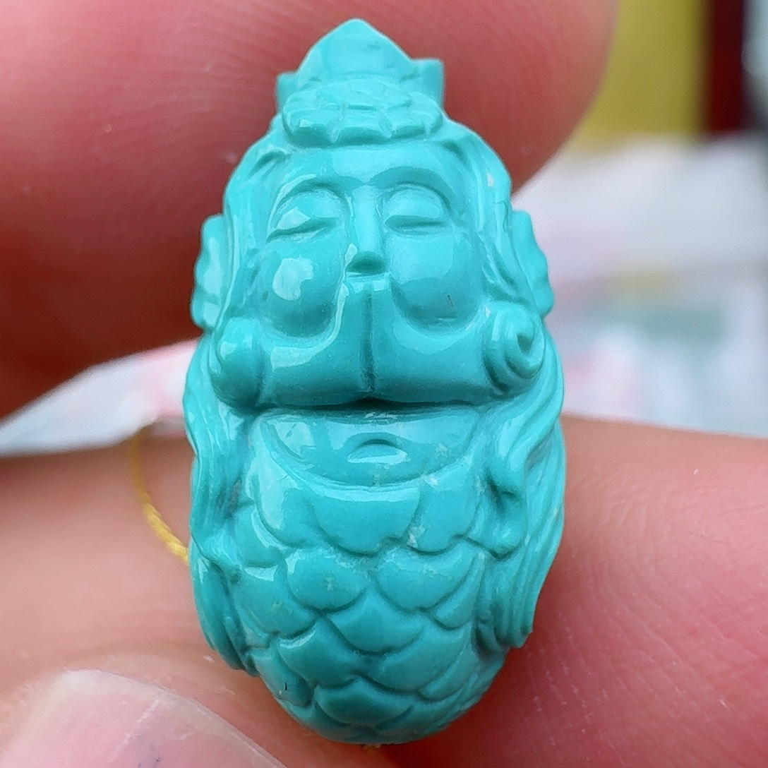 绿松石未镶嵌配饰