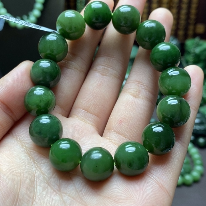 和田玉手串未镶嵌