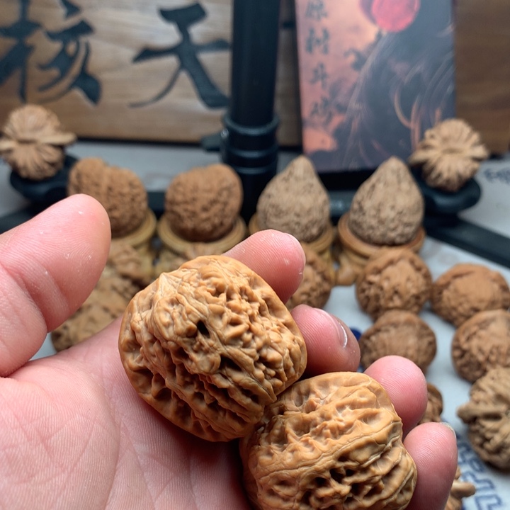 平***福桃核吊坠山地果西北将军