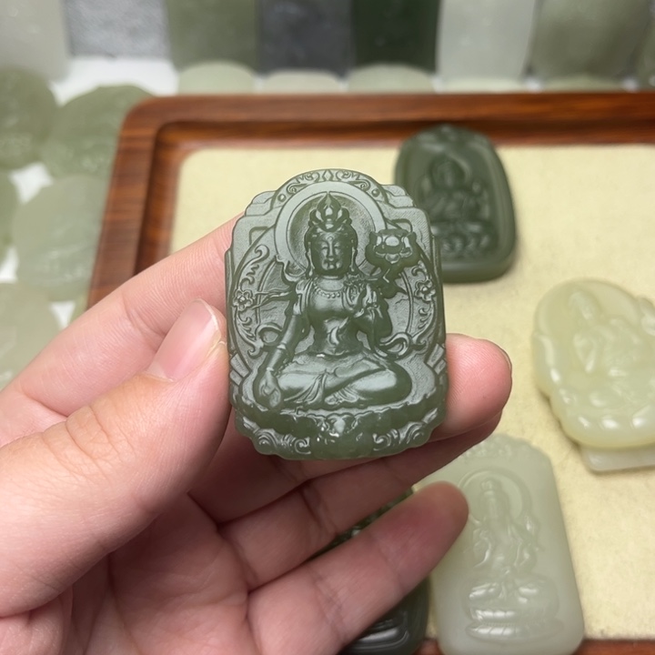 和田玉颈饰未镶嵌宁****赁