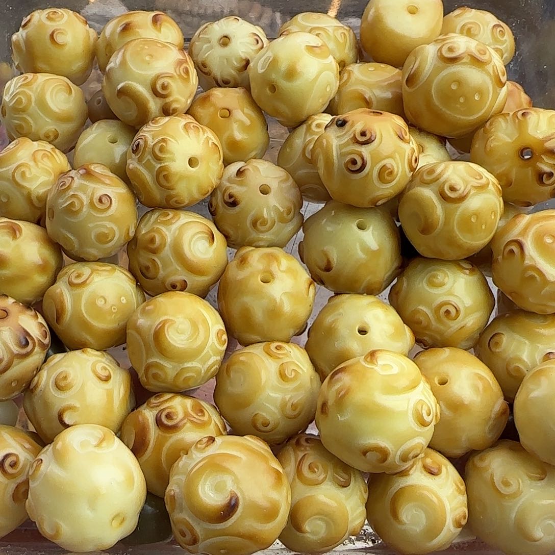 菩提根/象牙果吊坠全品牙果卡23-25炭烤羊头7颗