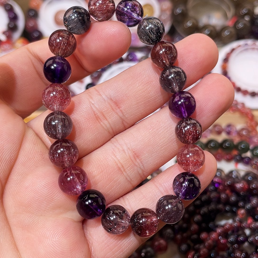 未镶嵌水晶手链9.8