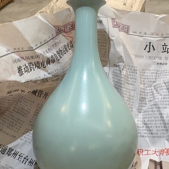 瓷片玉壶春手工一级品