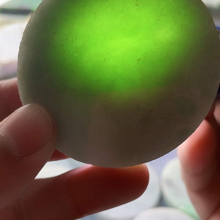 翡翠挂件未镶嵌毛料66