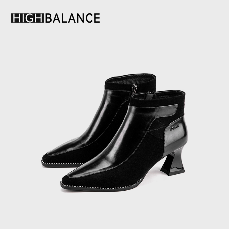 HIGH BALNCE/6688281时尚靴粗跟女靴子B