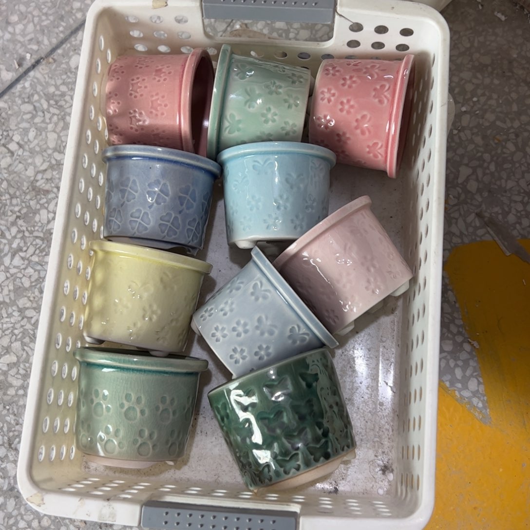 陶瓷多肉小花盆@@1683