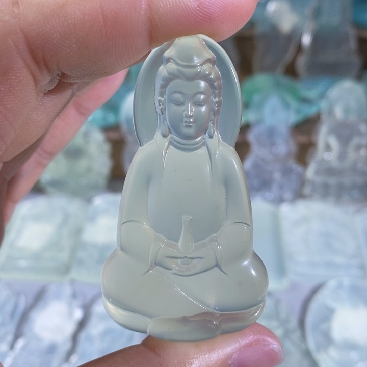 岫玉吊坠未镶嵌吊坠