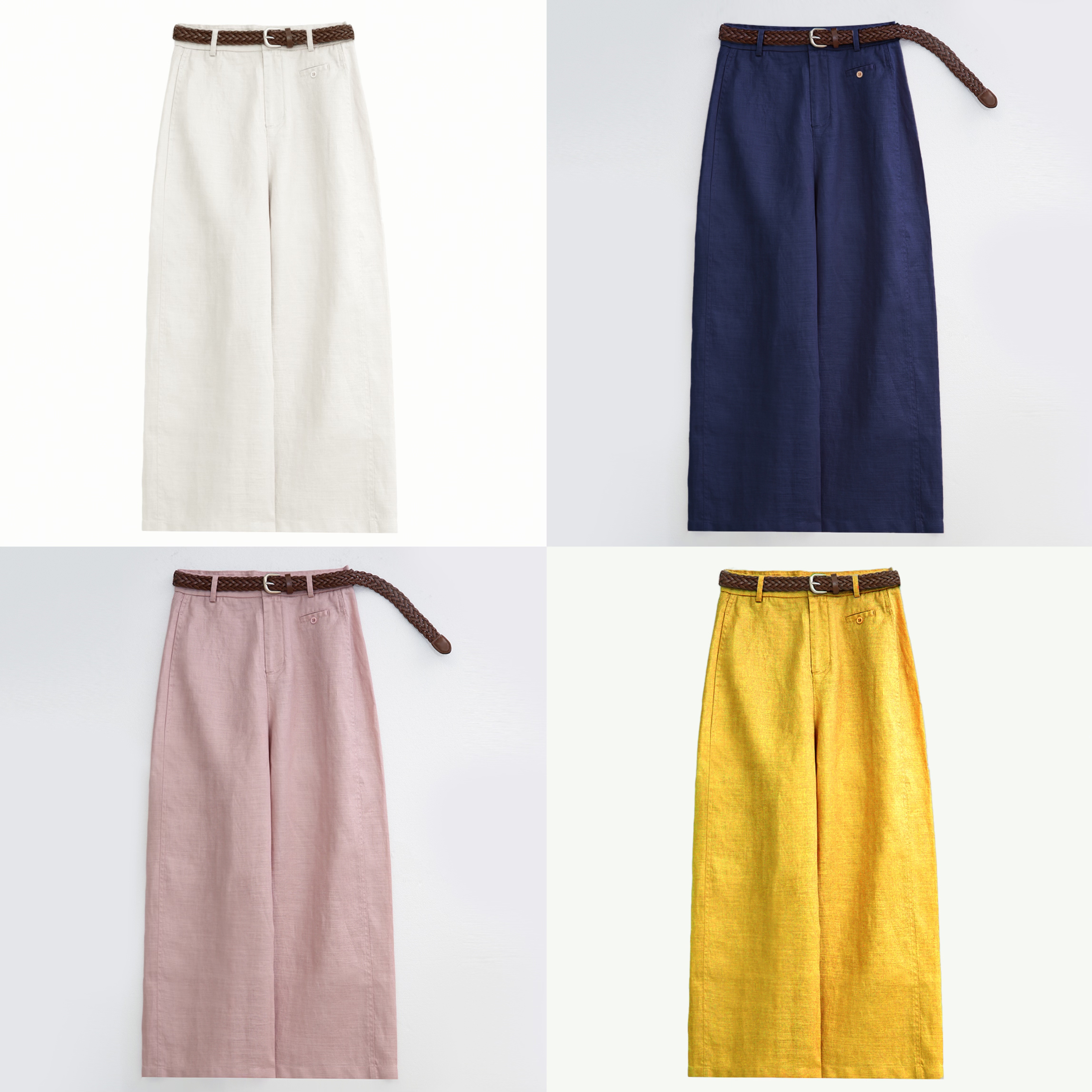 【董乔】2025新款爆款女士简约气质休闲裤056