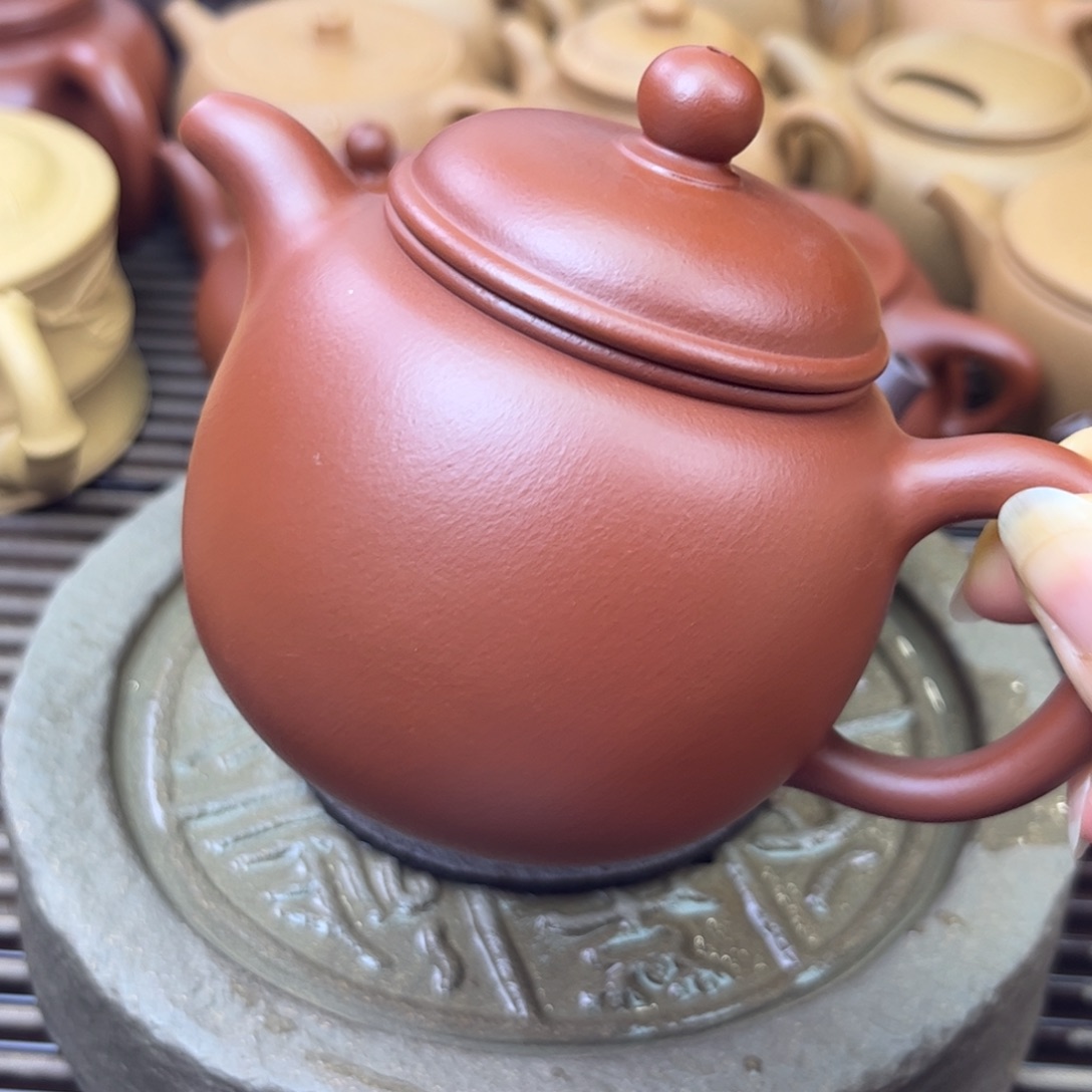 紫砂茶壶黄*信朱泥 匏尊 180 换购