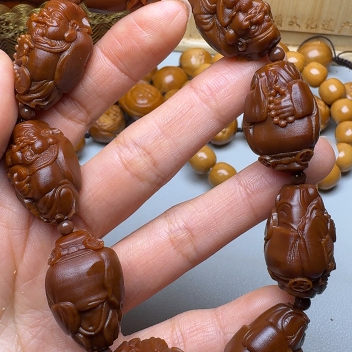 橄榄核手串/手链财神