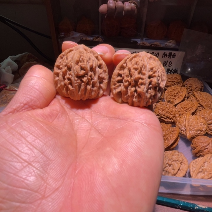 文玩核桃把件四座楼