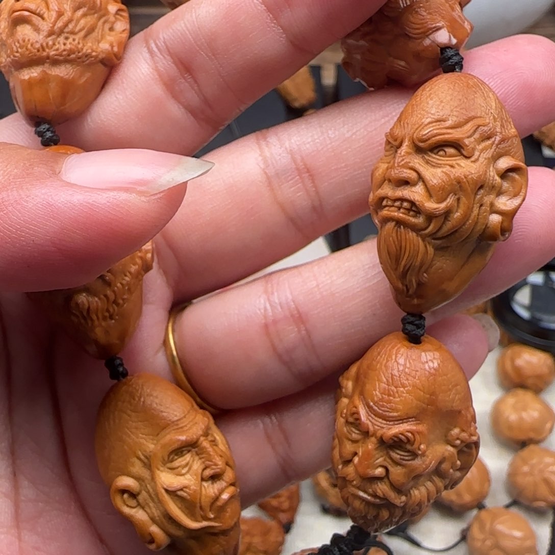 橄榄核手串?*?橄榄手工制作工艺