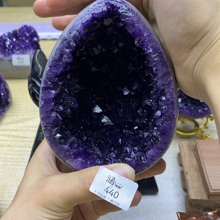 未镶嵌紫晶大型摆件（非配饰）米*乐