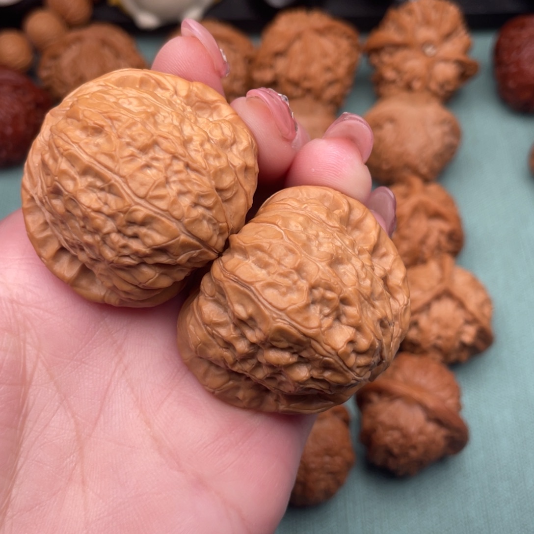 文玩核桃把件全品南瓜墩42