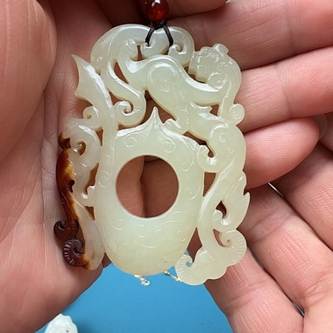 和田玉未镶嵌摆件