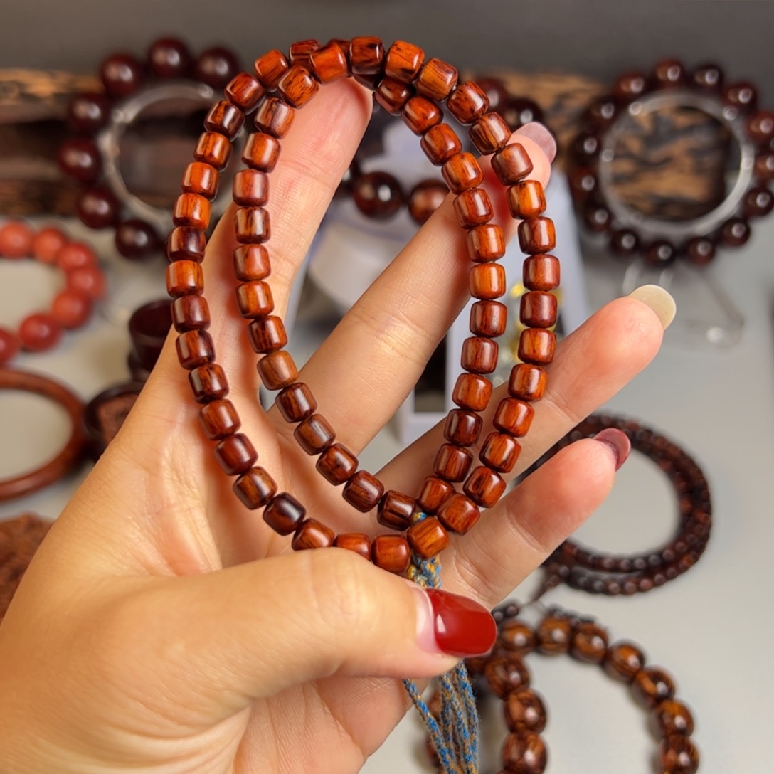 花梨木类用****2红降6.6手持 黄油土埋玉化料全品精挑