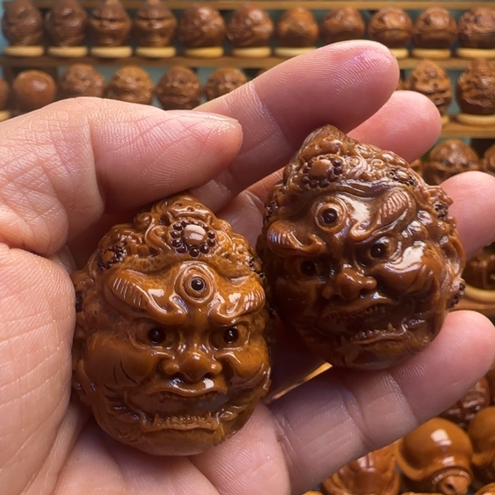 六***吒橄榄核手串/手链大黑天35