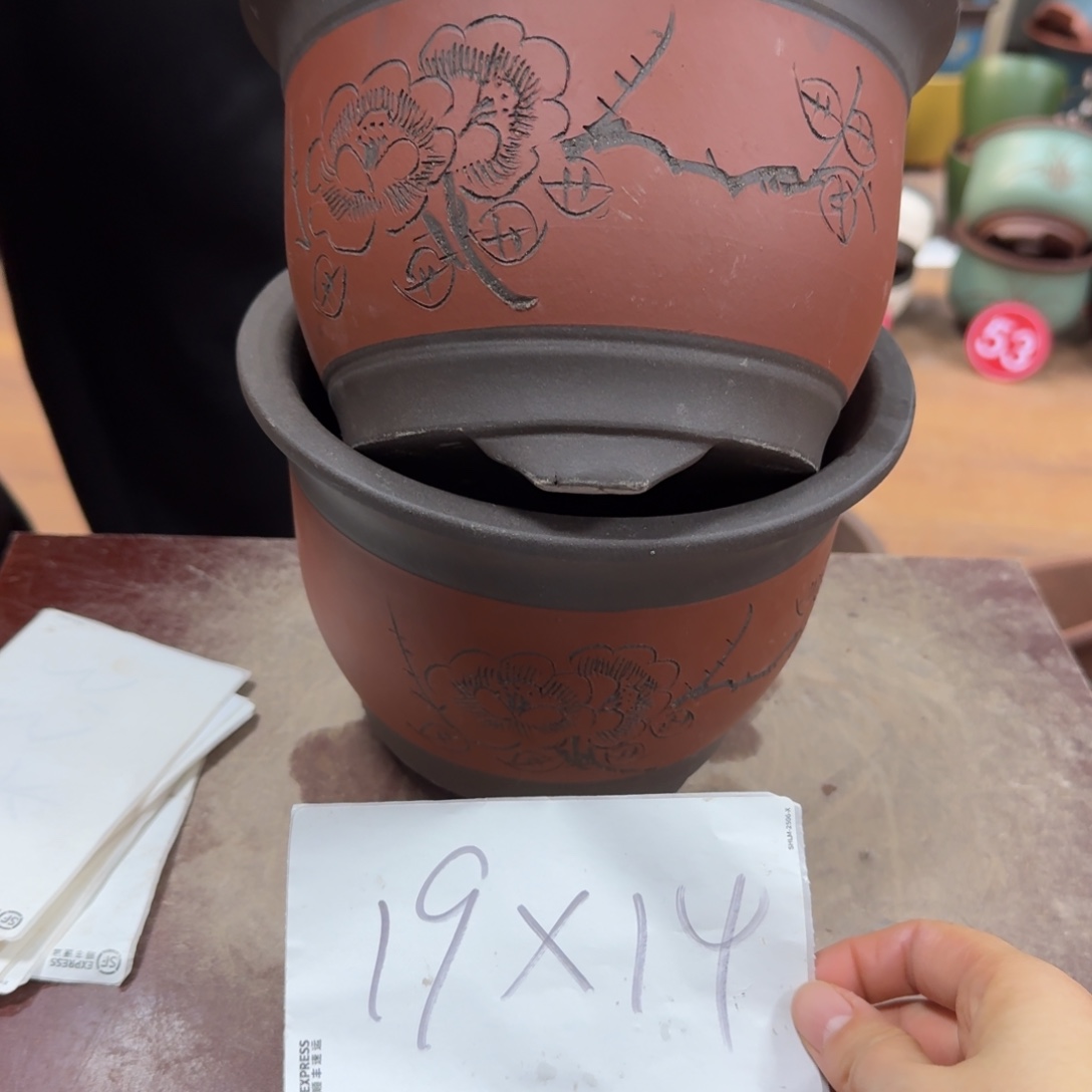 紫砂花盆破损包赔