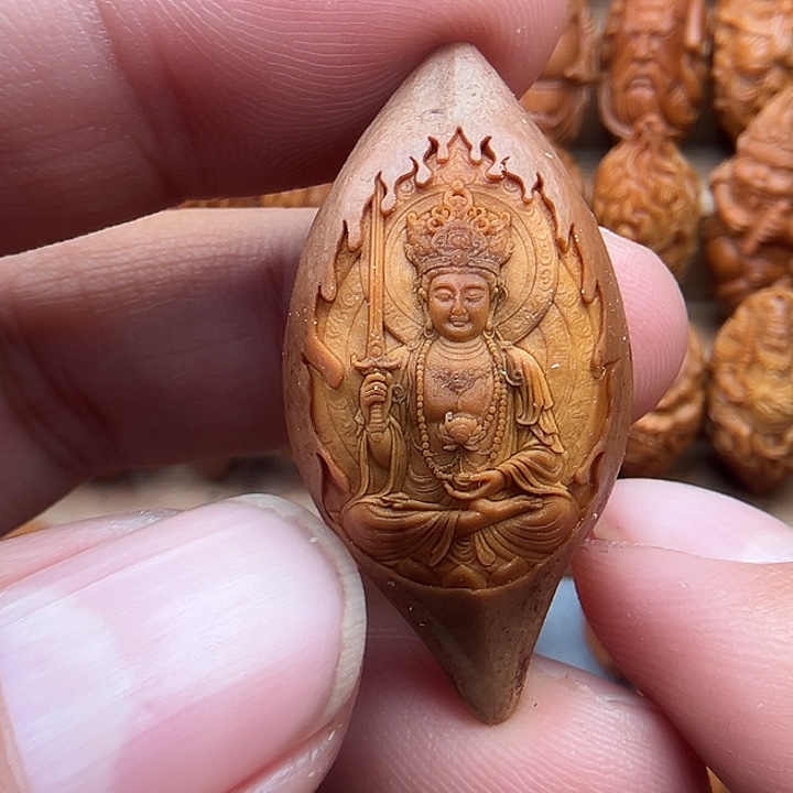 橄榄核吊坠20虚空藏