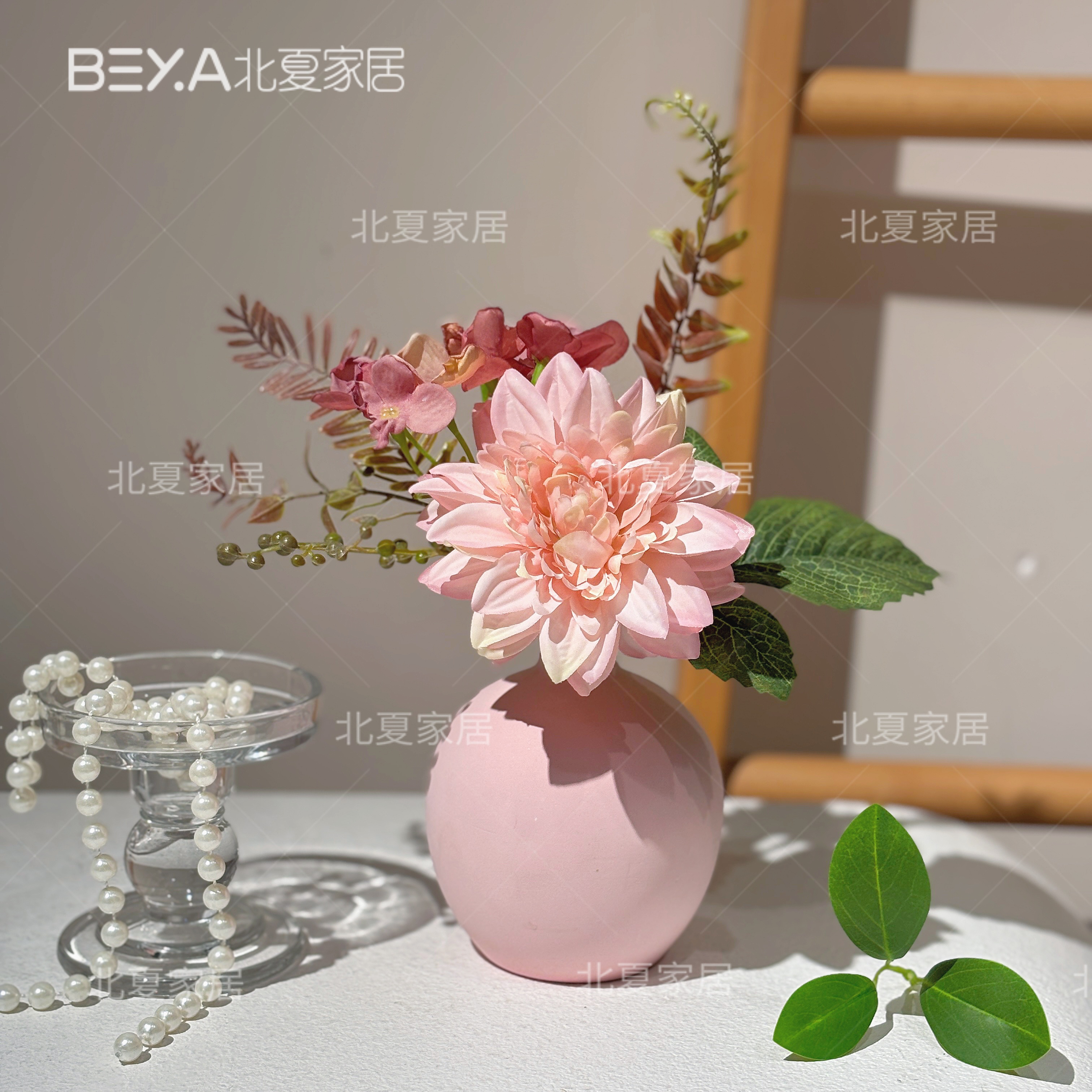 小清新仿真福袋小扎花假花家居客厅餐桌面玄关花瓶花艺摆件装饰品