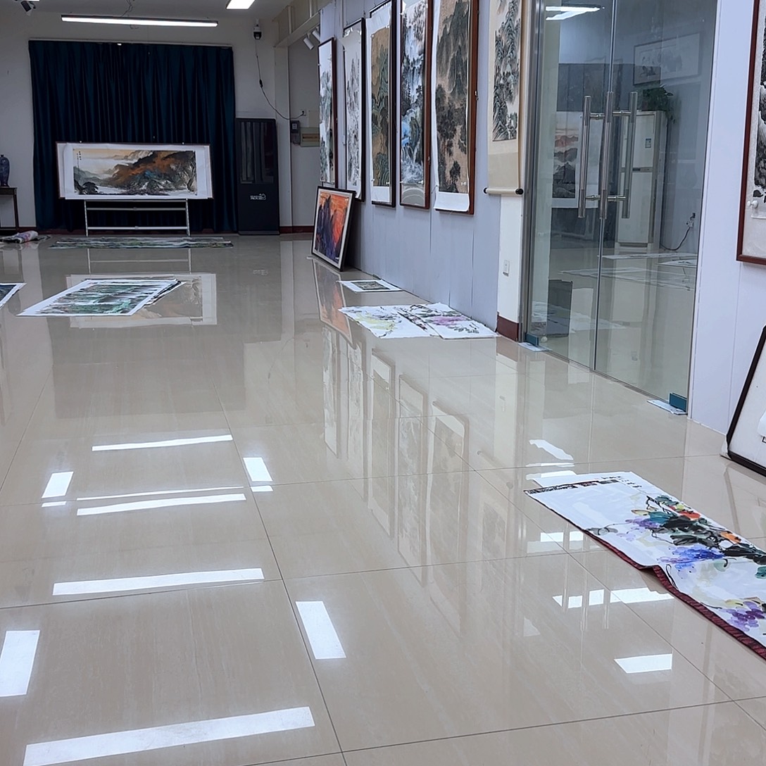 国画国画作品多次