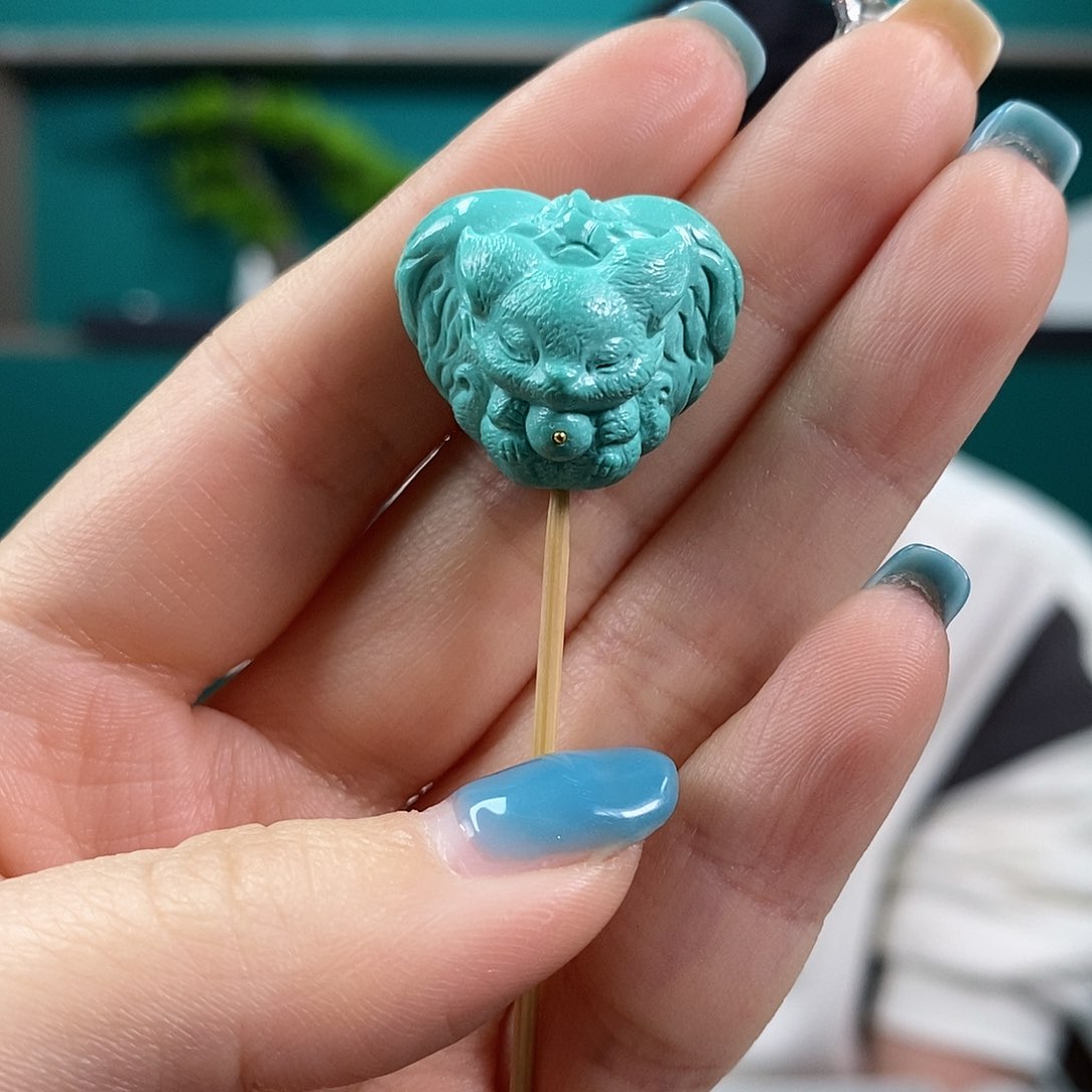 绿松石珠宝奇石未镶嵌