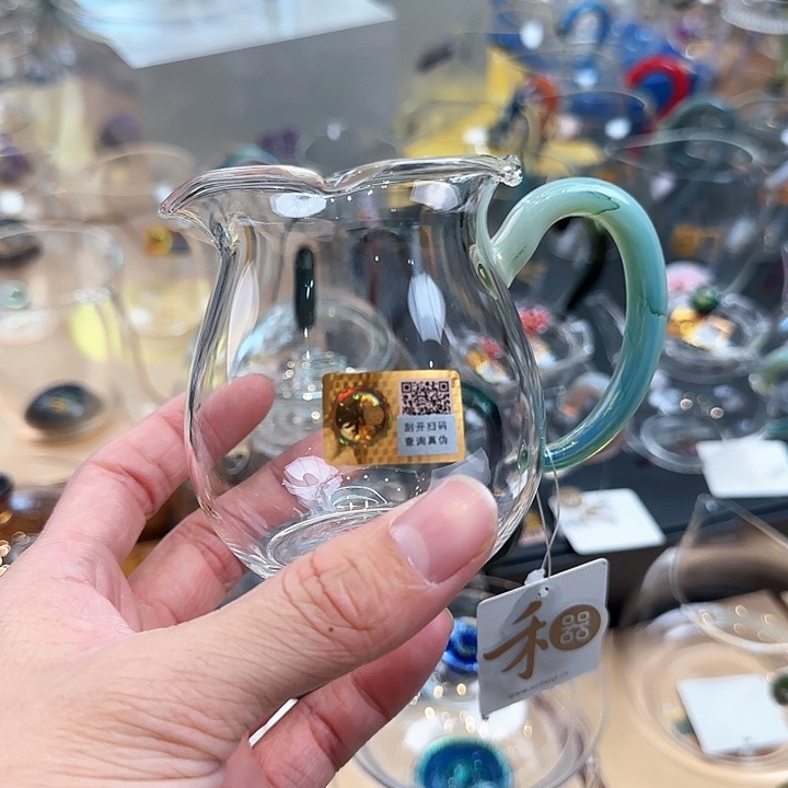 禾器华蕊公道杯青玉色