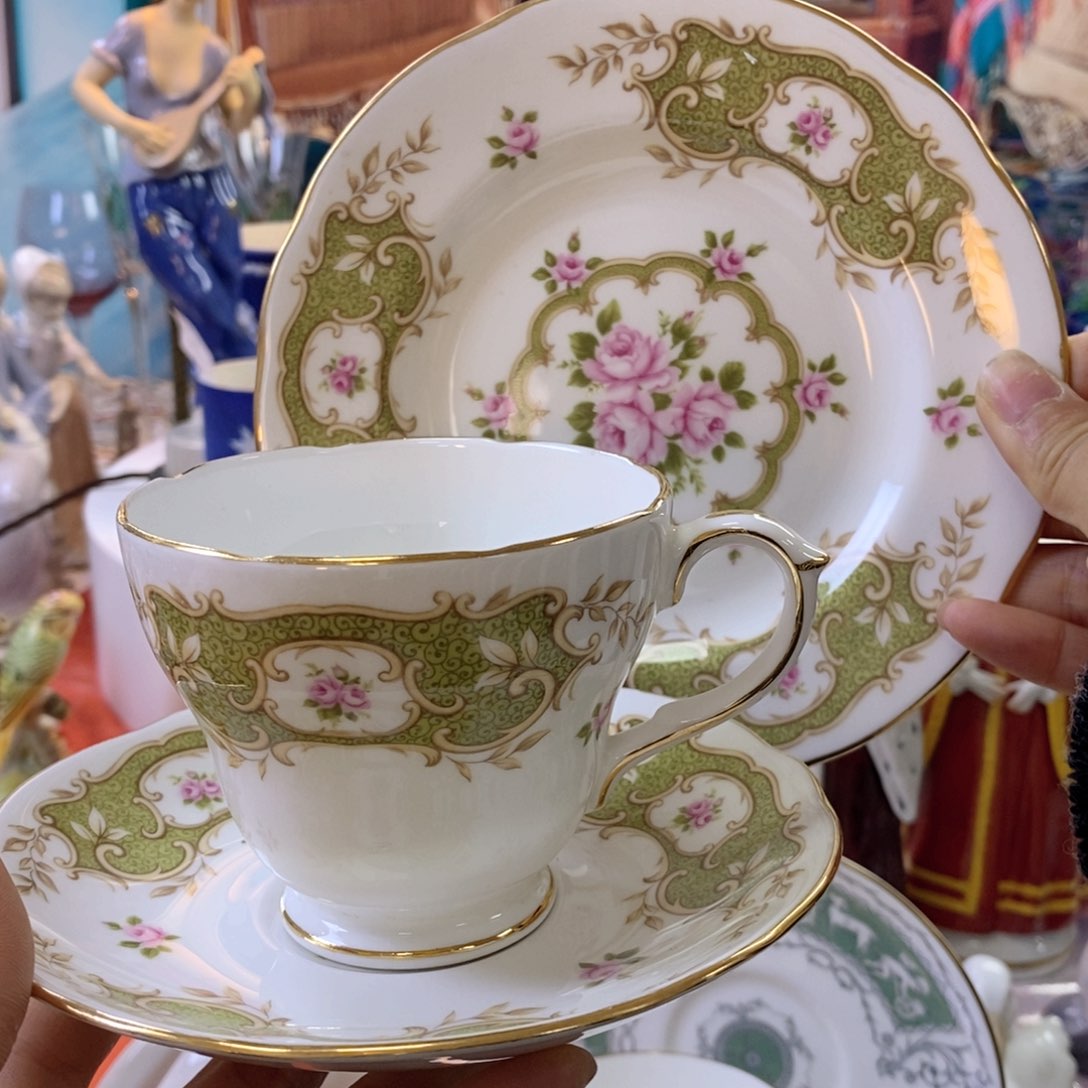 瓷器欧瓷咖啡杯水晶杯