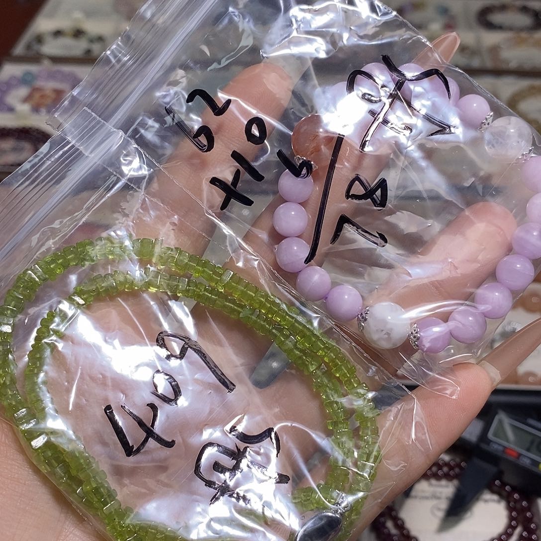 手串水晶未镶嵌橄榄石