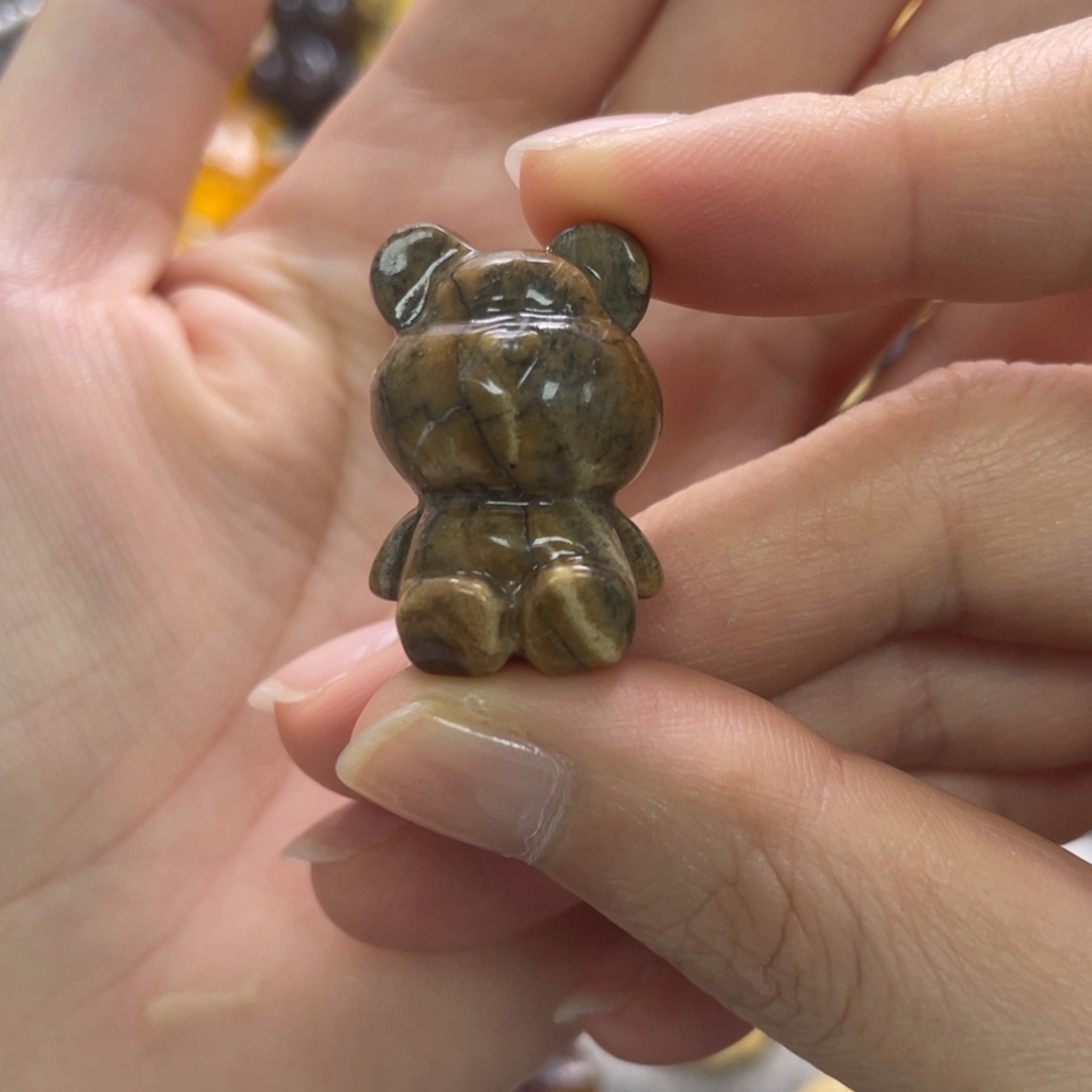 琥珀未镶嵌裸石天然琥珀根珀熊