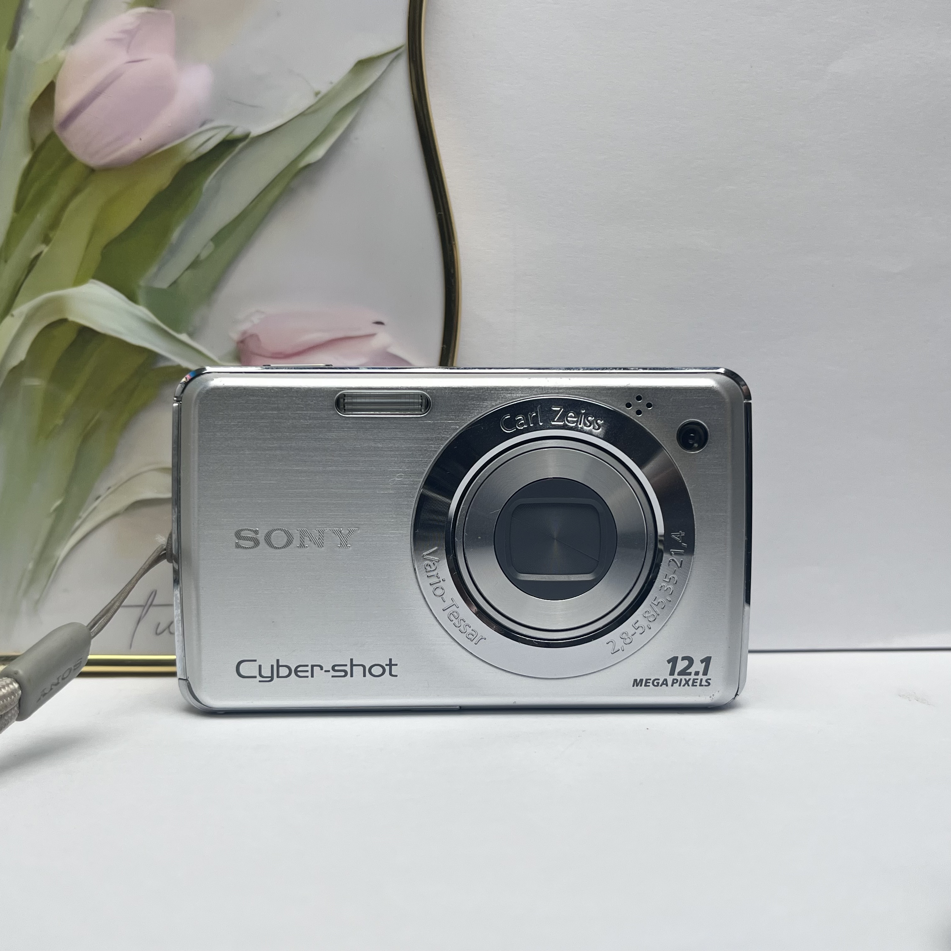 95新 Sony/索尼 W220  1210万像素 4倍变焦 配件齐 no退换