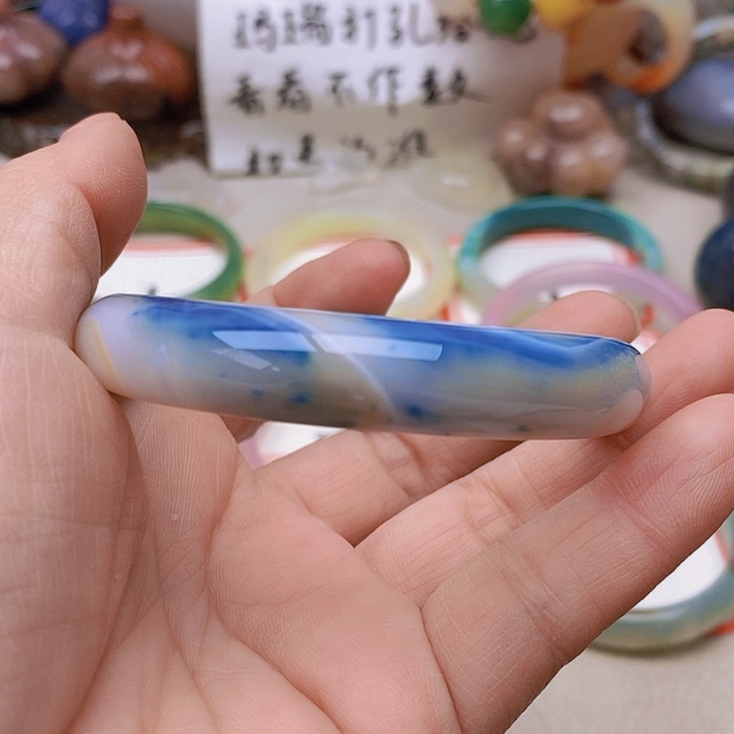 【闪购商品】未镶嵌玛瑙/玉髓珠宝半成品伊**仓